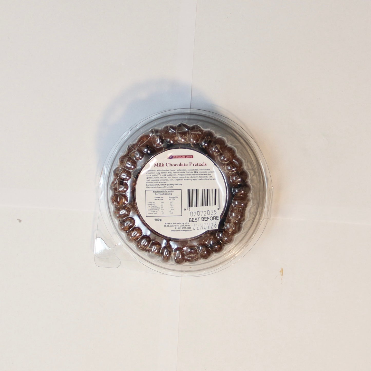 Chocolate Grove Milk Chocolate Pretzel 180g
