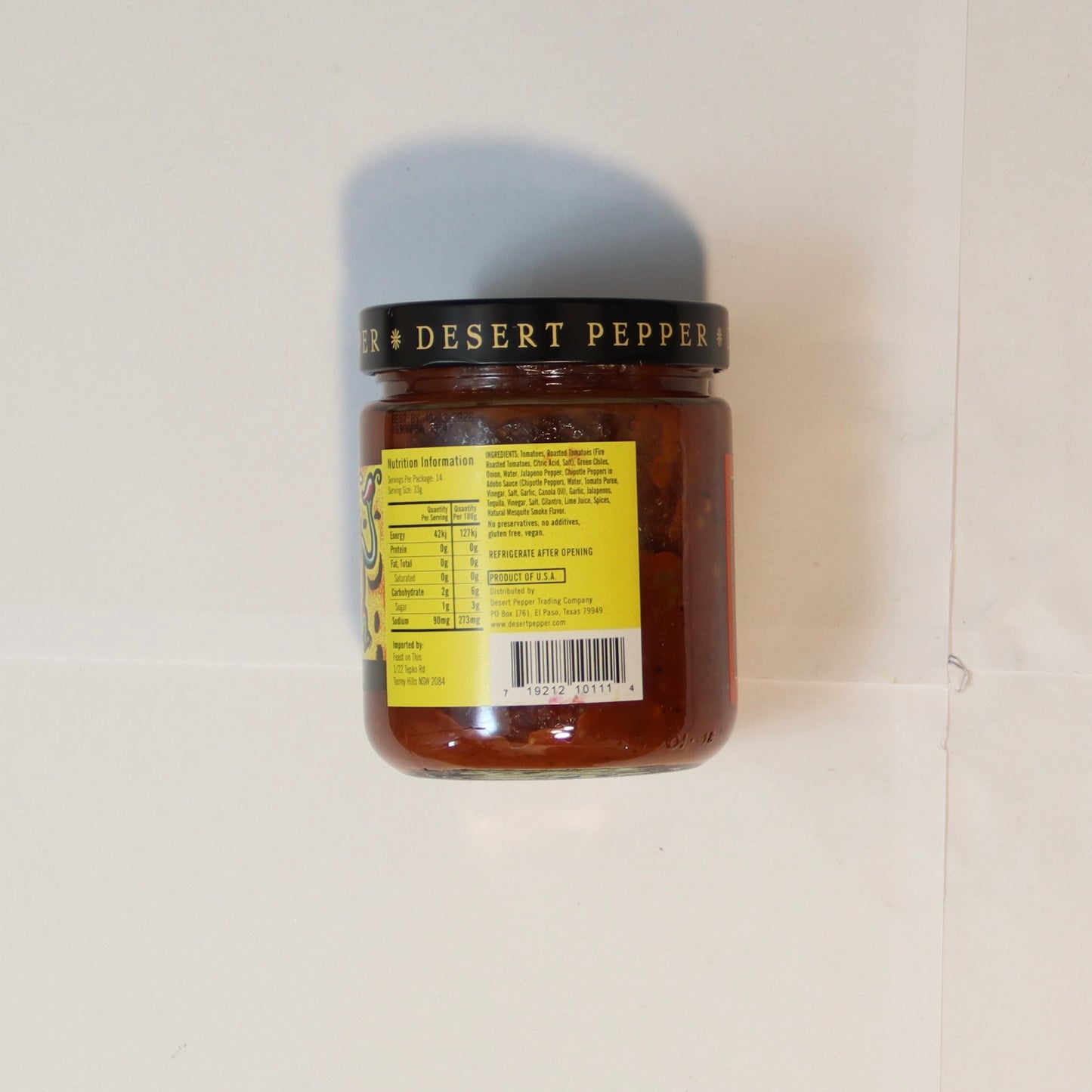 Desert Pepper Tequila Salsa Medium 454g