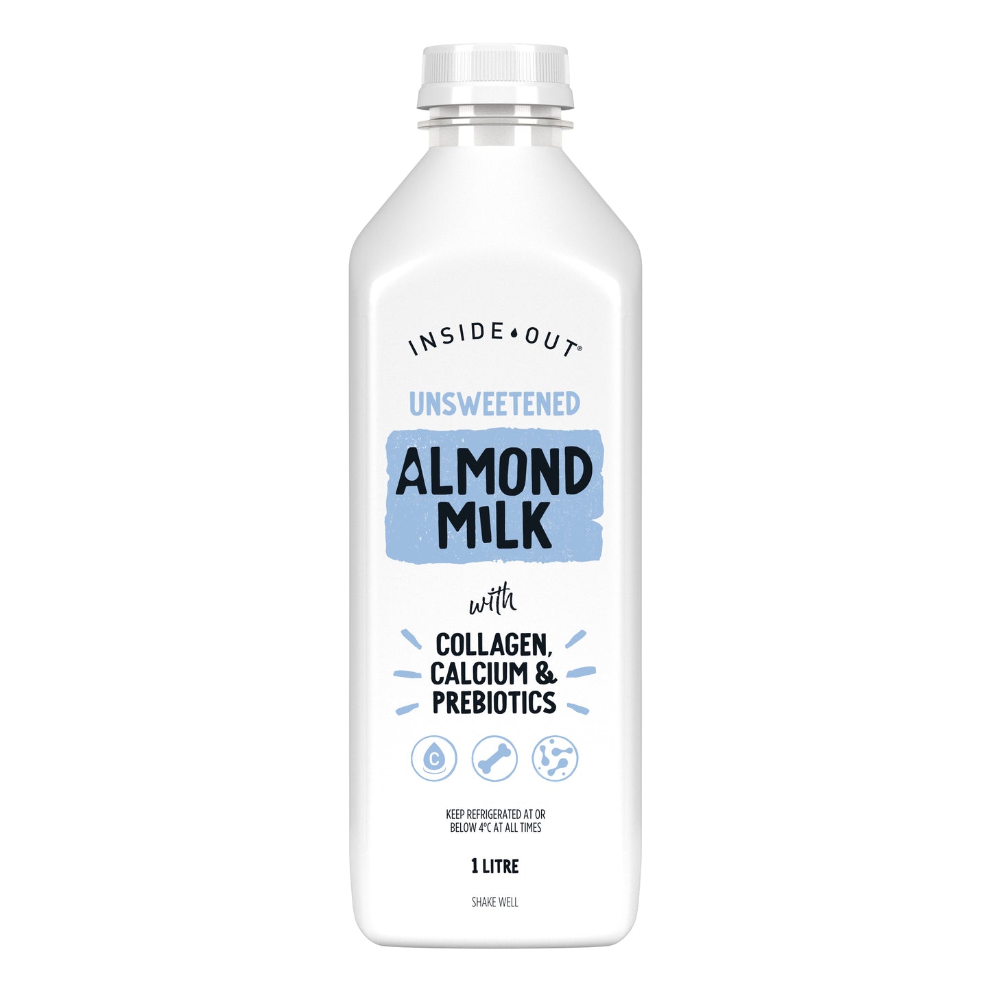 Inside Out Collagen Almond Milk 1L