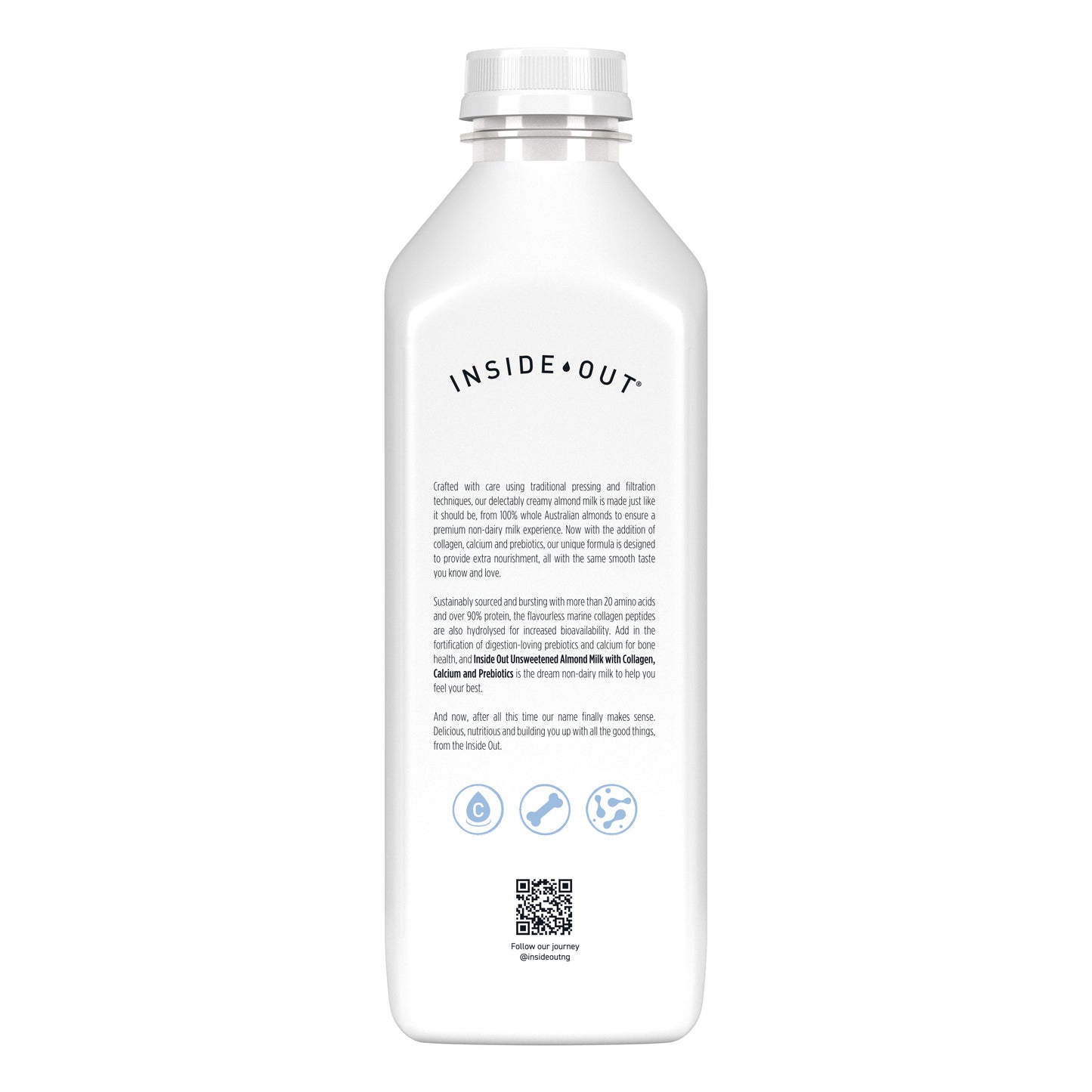 Inside Out Collagen Almond Milk 1L