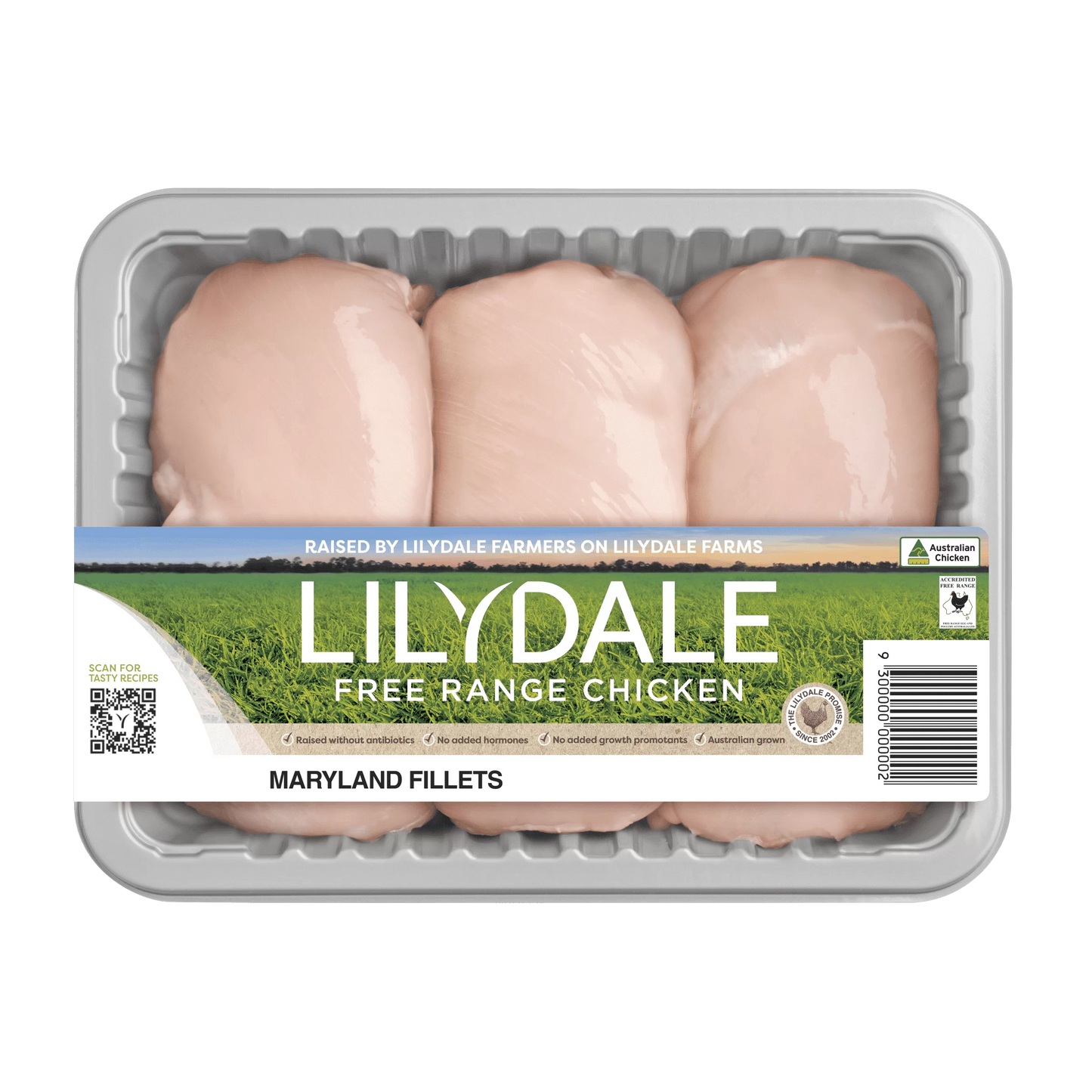 Lilydale Maryland Chicken Supreme 650-800g