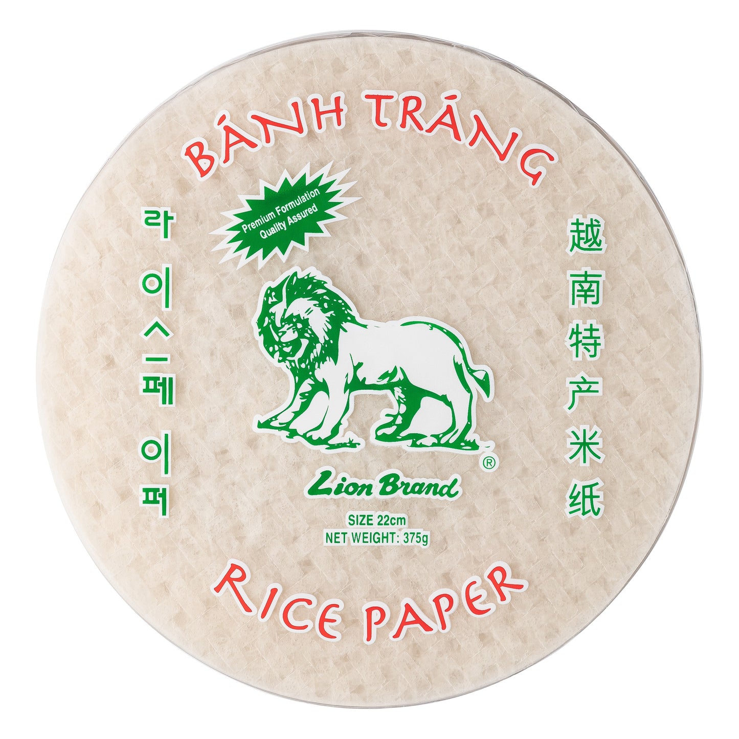 Lion Rice Paper x20 375g