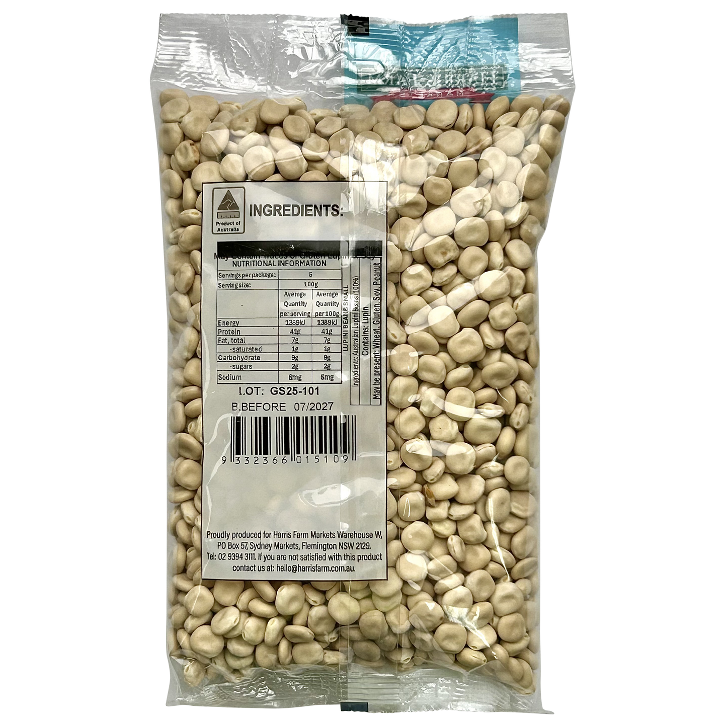 Harris Farm Australian Lupini Beans 500g
