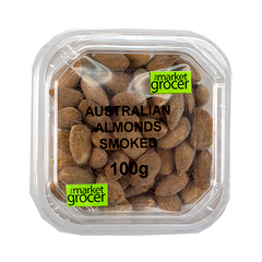 The Market Grocer Almonds Smokehouse 100g