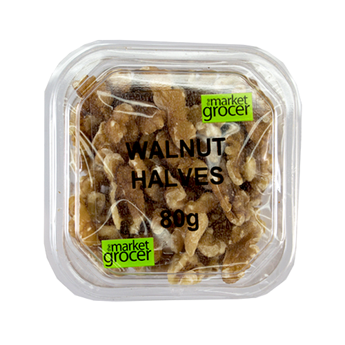 The Market Grocer Walnut Halves Mini Tub 80g Harris Farm Markets