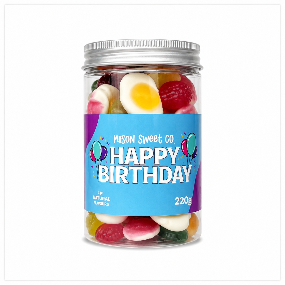 Mason Sweets Co. Birthday Gummy Mix 220g