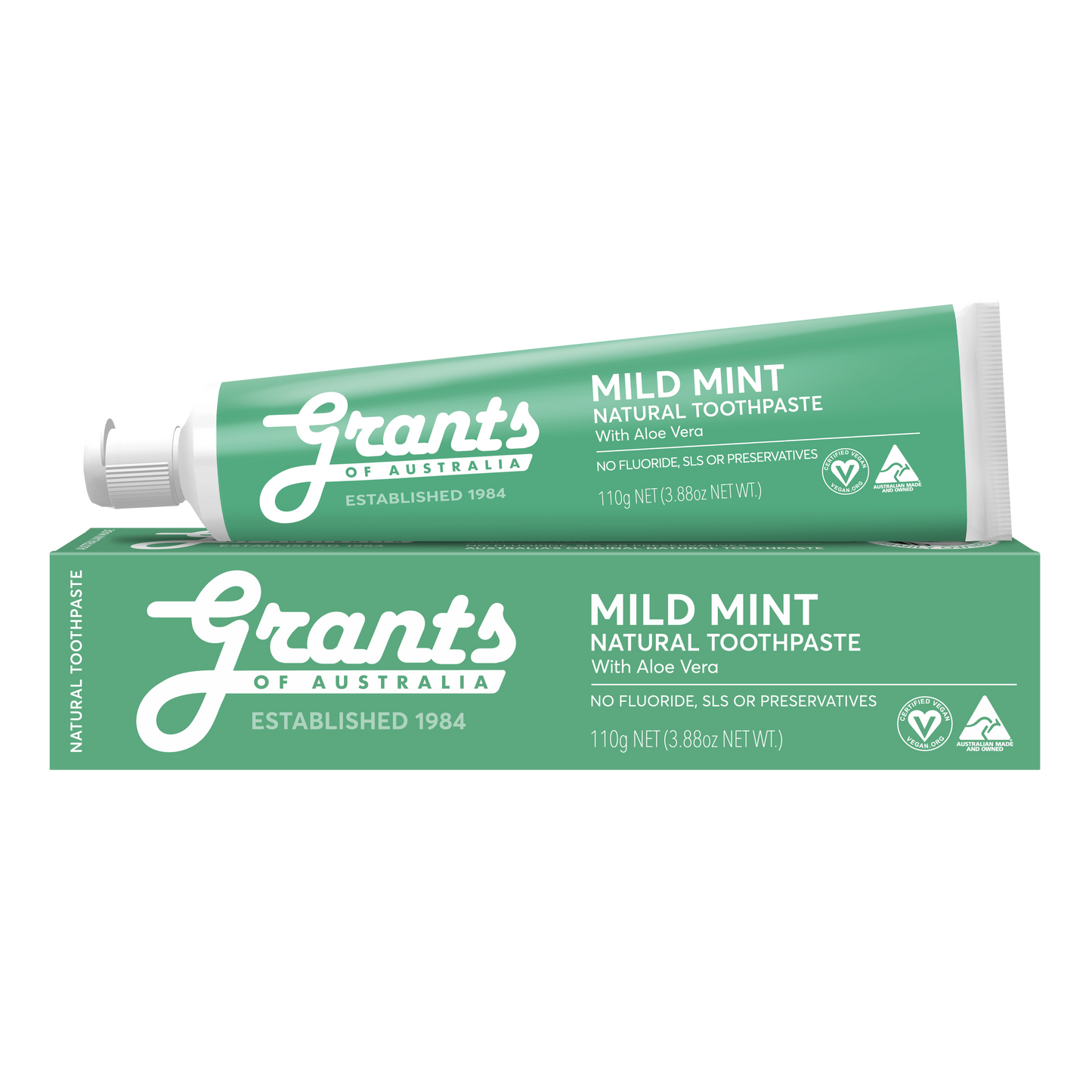 Grants Mild Mint Toothpaste 110g