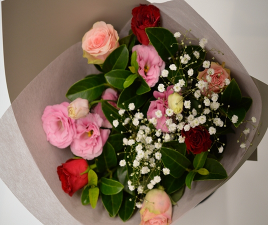 Flowers Lisianthus Rose Bouquet