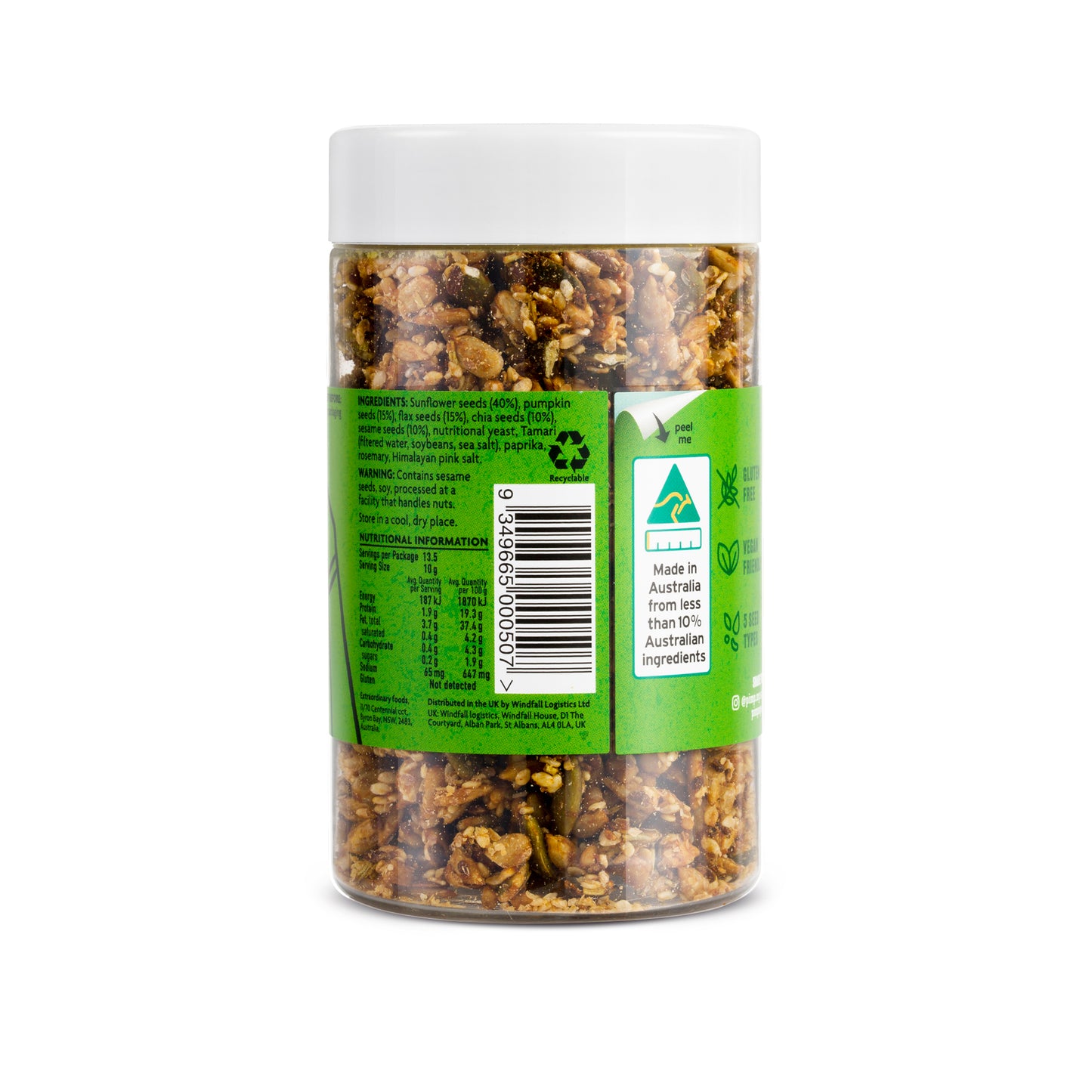 Pimp My Salad Vegan Activated Super Seeds 135g