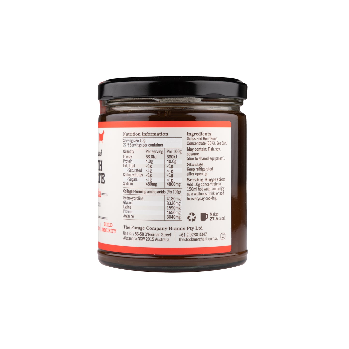 The Stock Merchant Bone Broth Original 275g