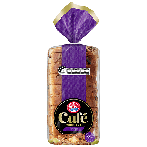 Tip Top Raisin Toast Cafe 600g