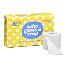 Who Gives a Crap Toilet Paper 6x360 Sheets