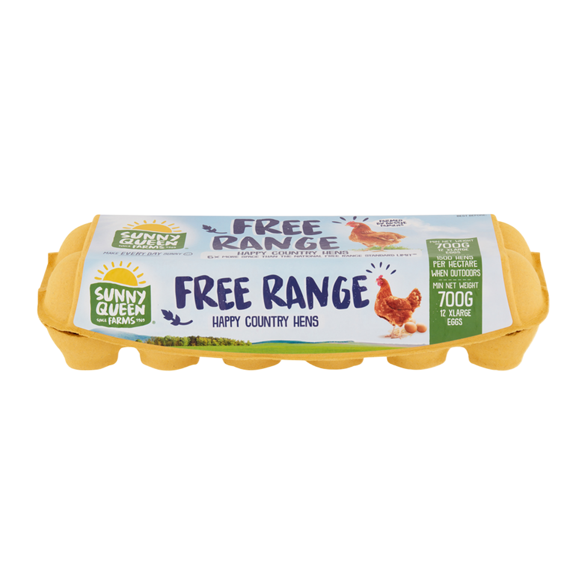 Free Range Egg Farmers x12 700g