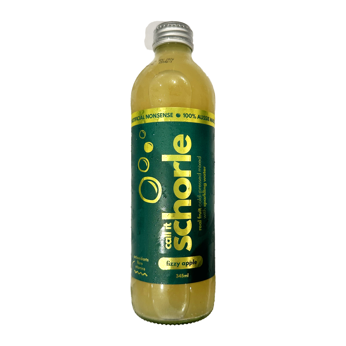 Call it Schorle Sparkling Water Fizzy Apple 345ml