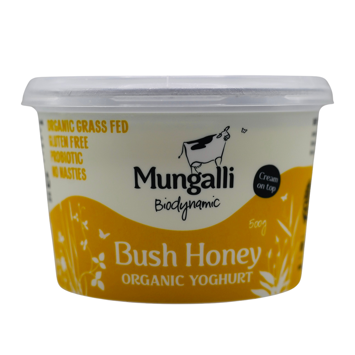 Mungalli Creek Dairy Organic Yogurt Bush Honey 500g