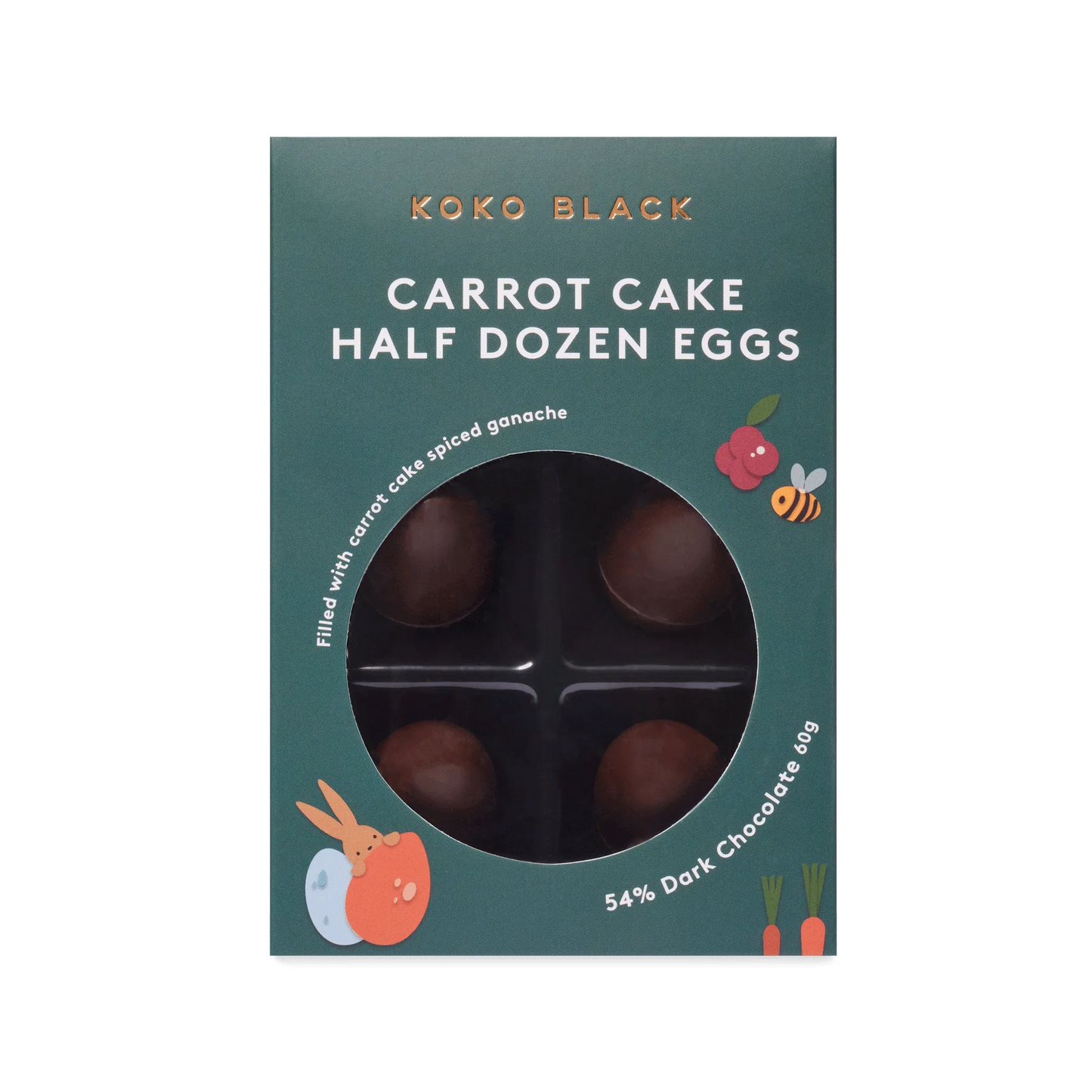 Koko Black Carrot Cake Eggs 60g