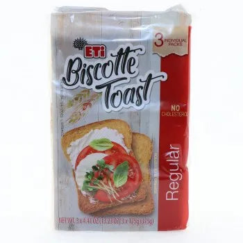 Eti Biscotte Toast Regular 375g