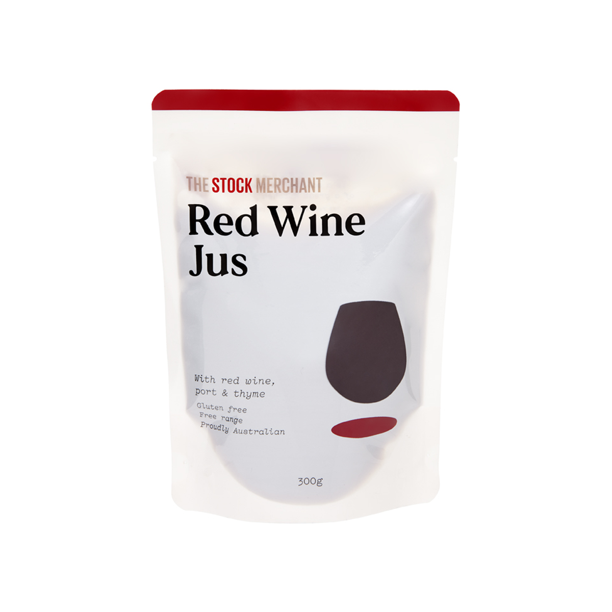 The Stock Merchant Free Range Red Wine Jus 300g