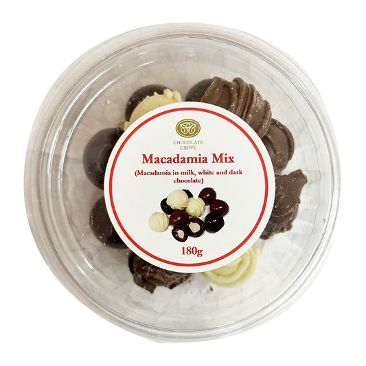 Chocolate Grove Chocolate Macadamia 180g
