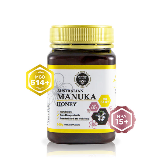 Honey Australia Reserve MGO 514+ Manuka Honey 430g