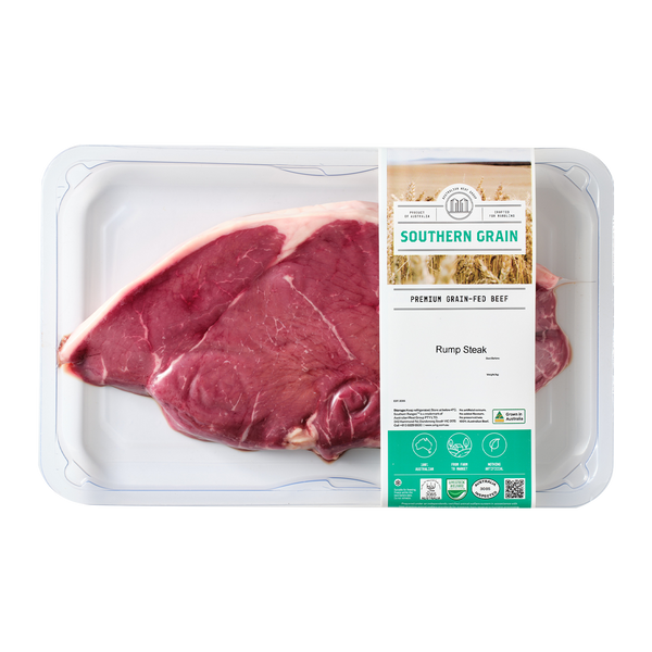 Southern Grain Premium Grain Fed Beef MB2 Rump Steak Harris Farm Markets