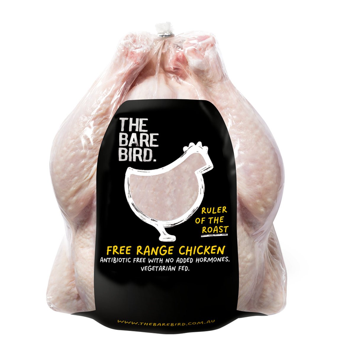 The Bare Bird Antibiotic Free Whole Chicken 1.5-2kg | Harris Farm Markets Online