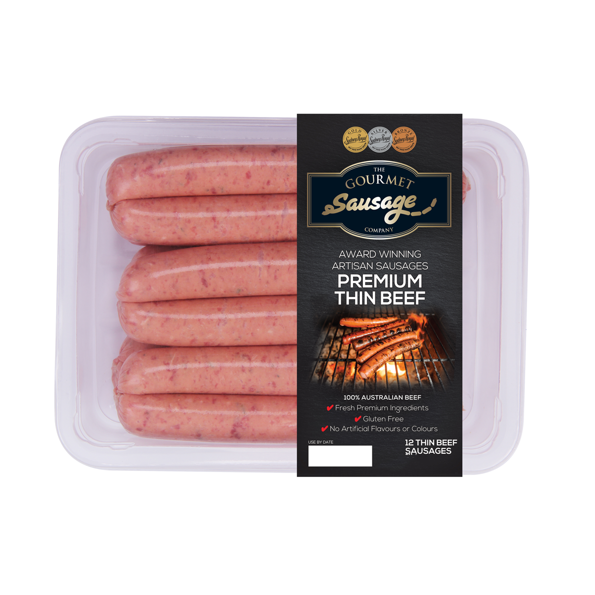 The Gourmet Sausage Premium Thin Beef 800g