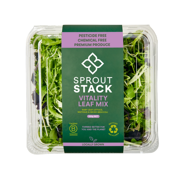 Sprout Stack Vitality Leaf Mix 120g