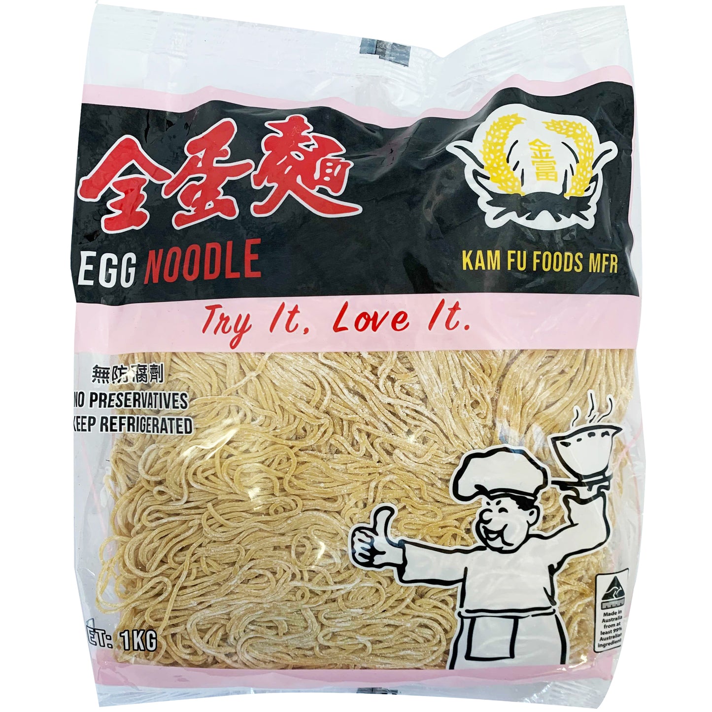 Kam Fu Foods Egg Noodle | Harris Farm Online
