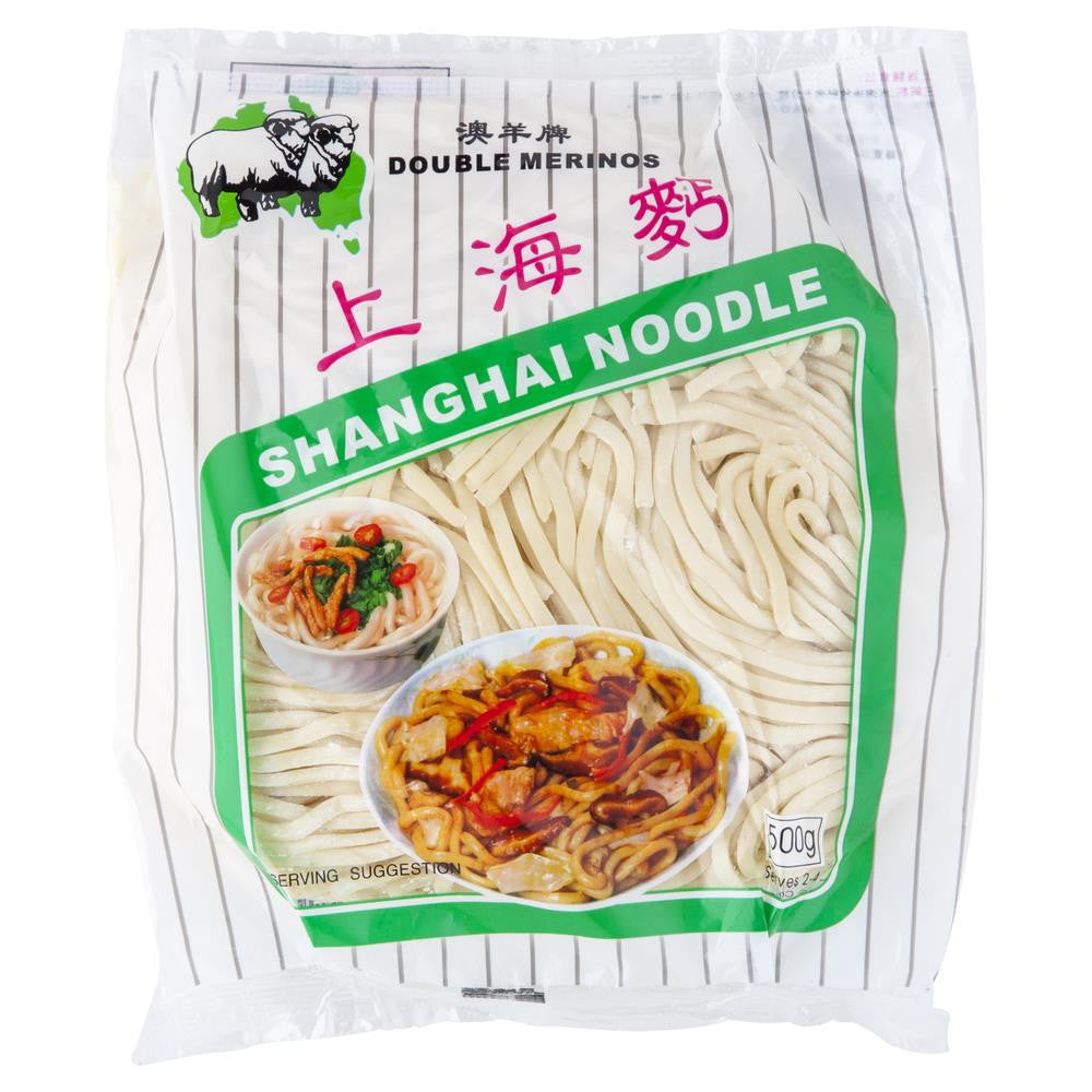 Double Merinos Shanghai Noodle 500g , Frdg3-Asian - HFM, Harris Farm Markets
- 1