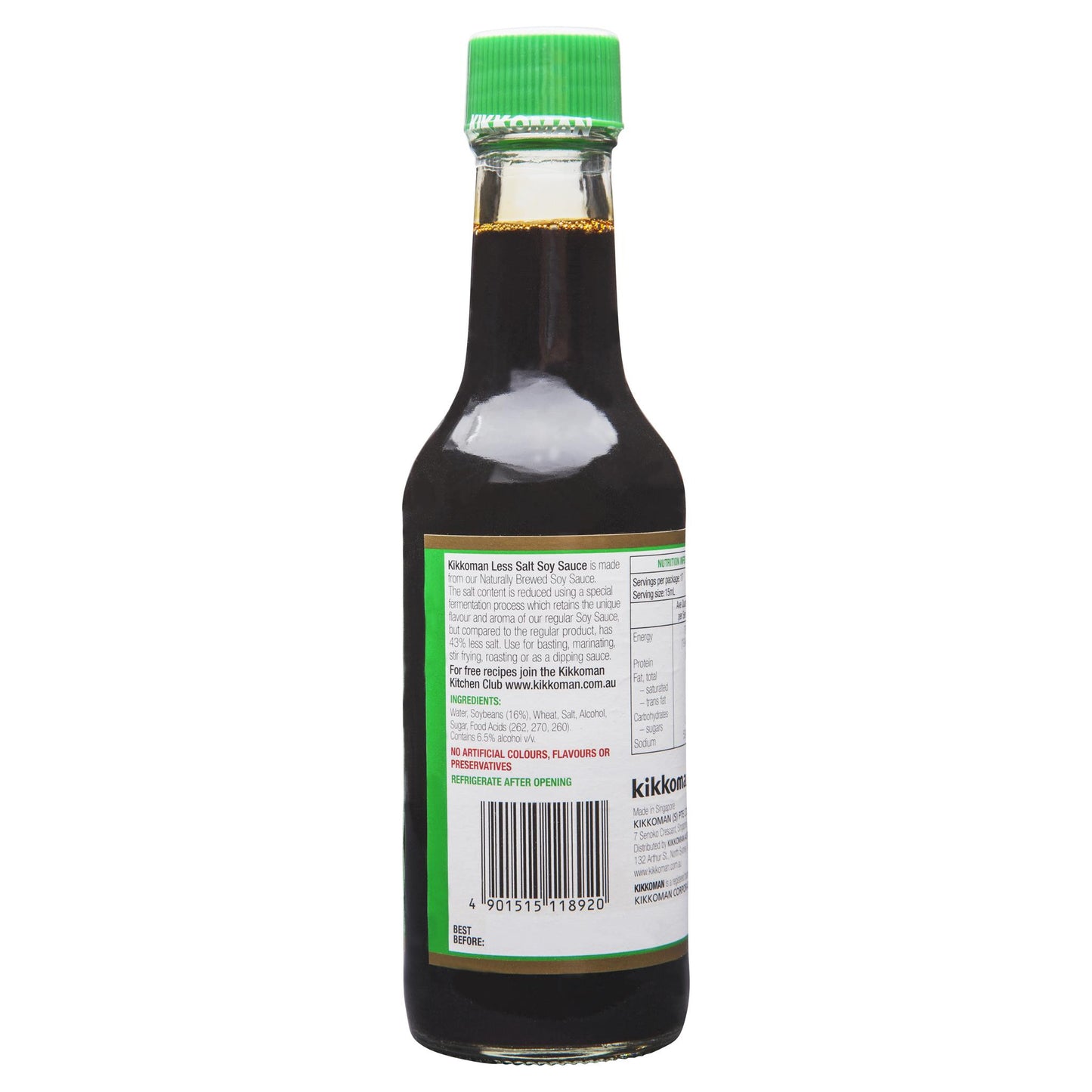Kikkoman Less Salt Soy Sauce 250ml , Grocery-Asian - HFM, Harris Farm Markets
- 2