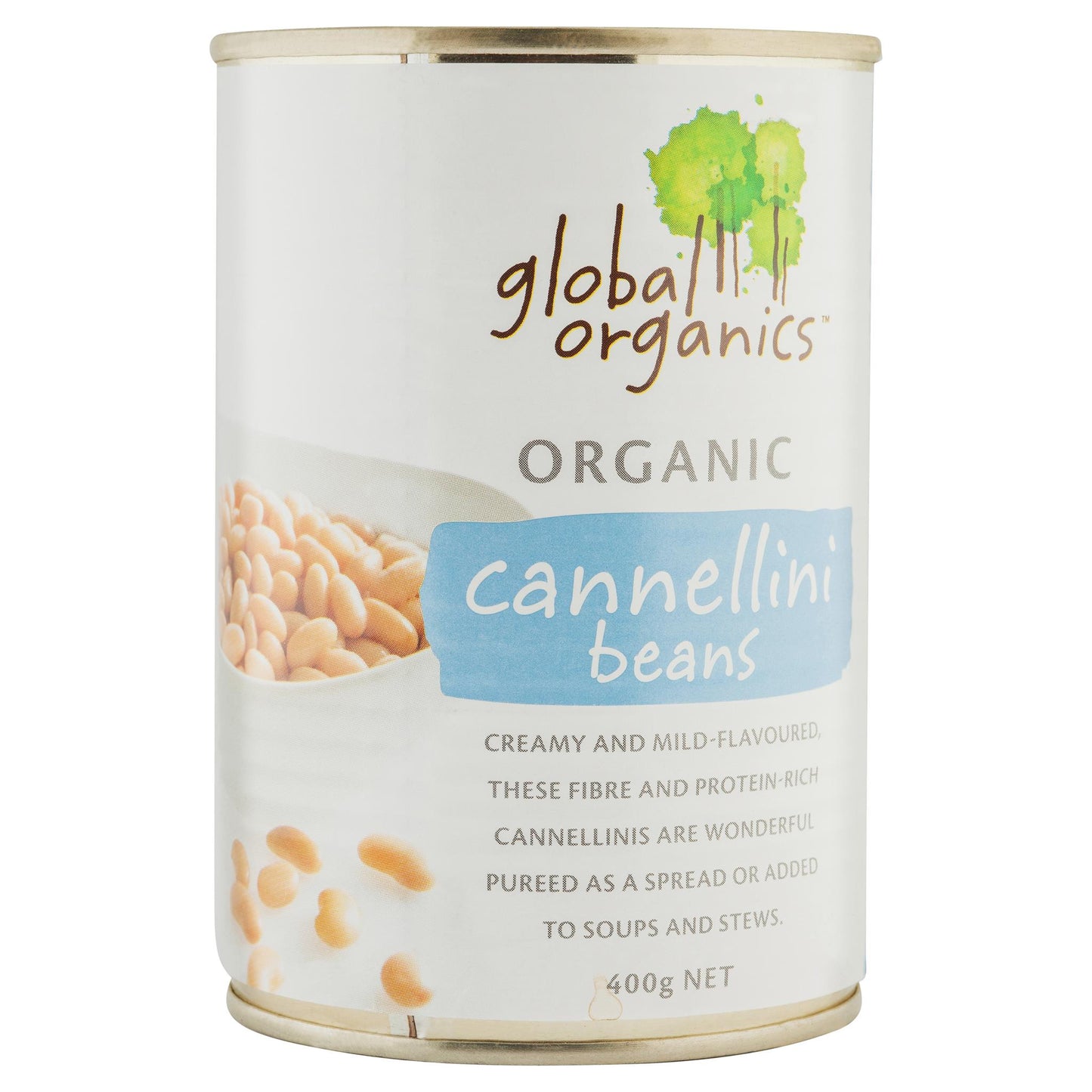 Global Organic Cannelini 400g , Grocery-Can Veg - HFM, Harris Farm Markets
- 1