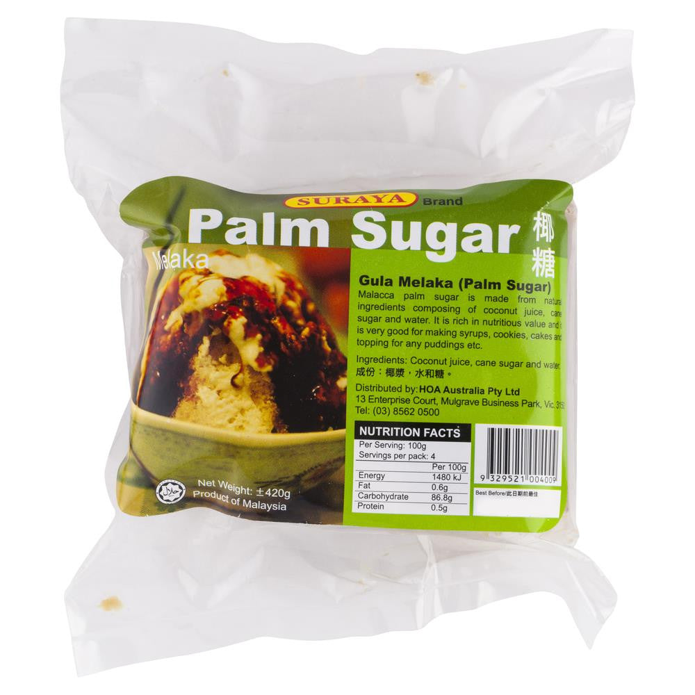 Suraya Brand Palm Sugar 420g , Grocery-Cooking - HFM, Harris Farm Markets
- 1