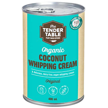 The Tender Table Organic Coconut Whipping Cream | Harris Farm Online