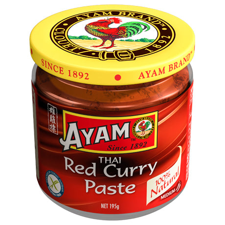 Ayam Thai Red Curry Paste 195g