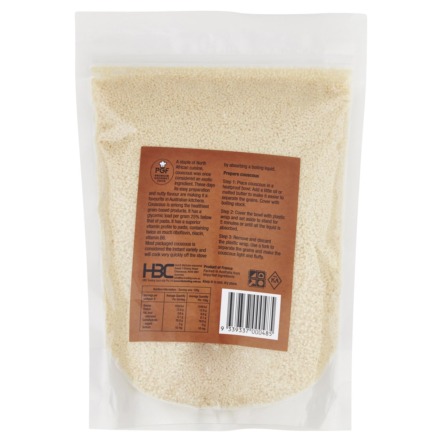 Chefs Choice French Couscous 500g , Grocery-Quinoa/Noodle - HFM, Harris Farm Markets
- 2
