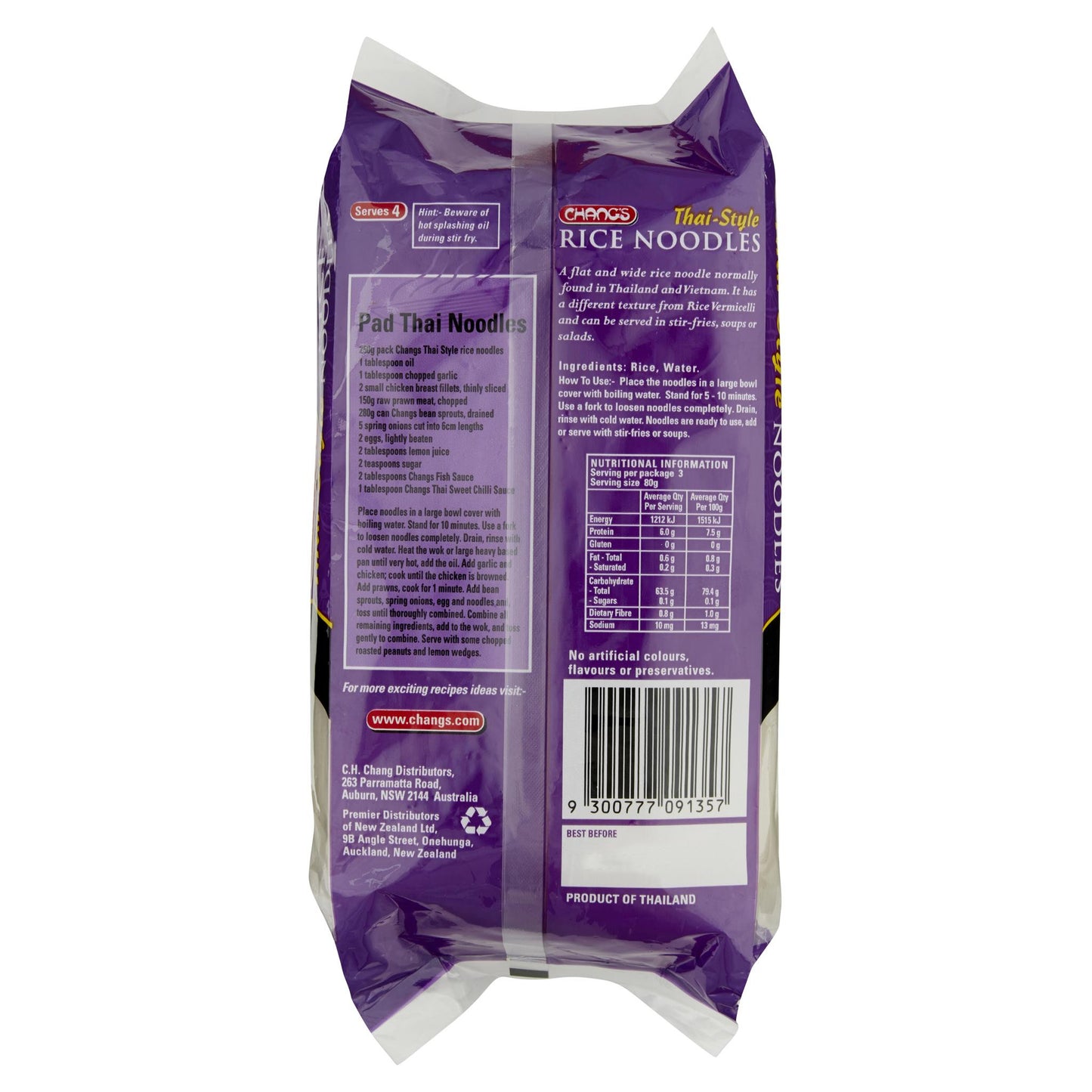 Changs Pad Thai Noodles 250g , Grocery-Asian - HFM, Harris Farm Markets
- 2