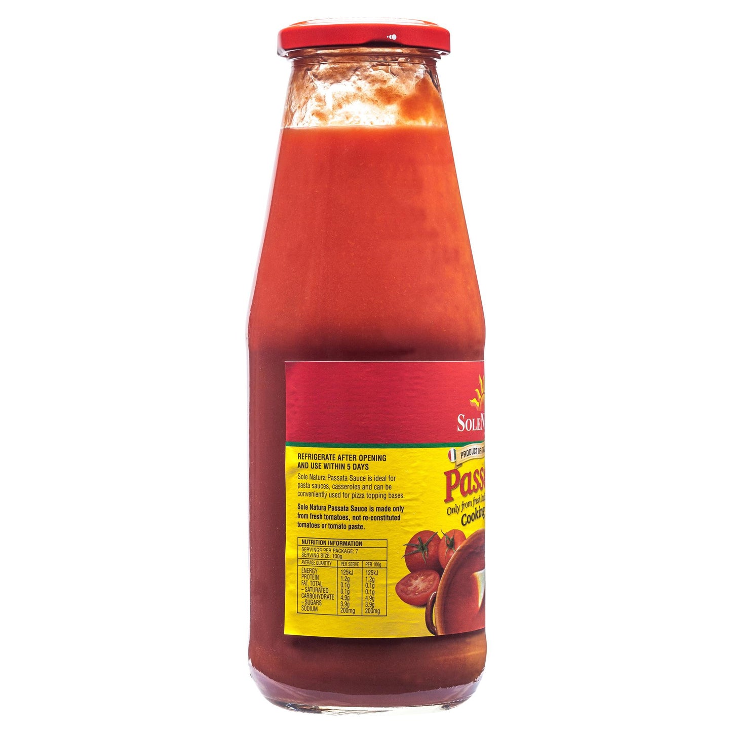 Sole Natura Passata 600g , Grocery-Pasta - HFM, Harris Farm Markets
- 2