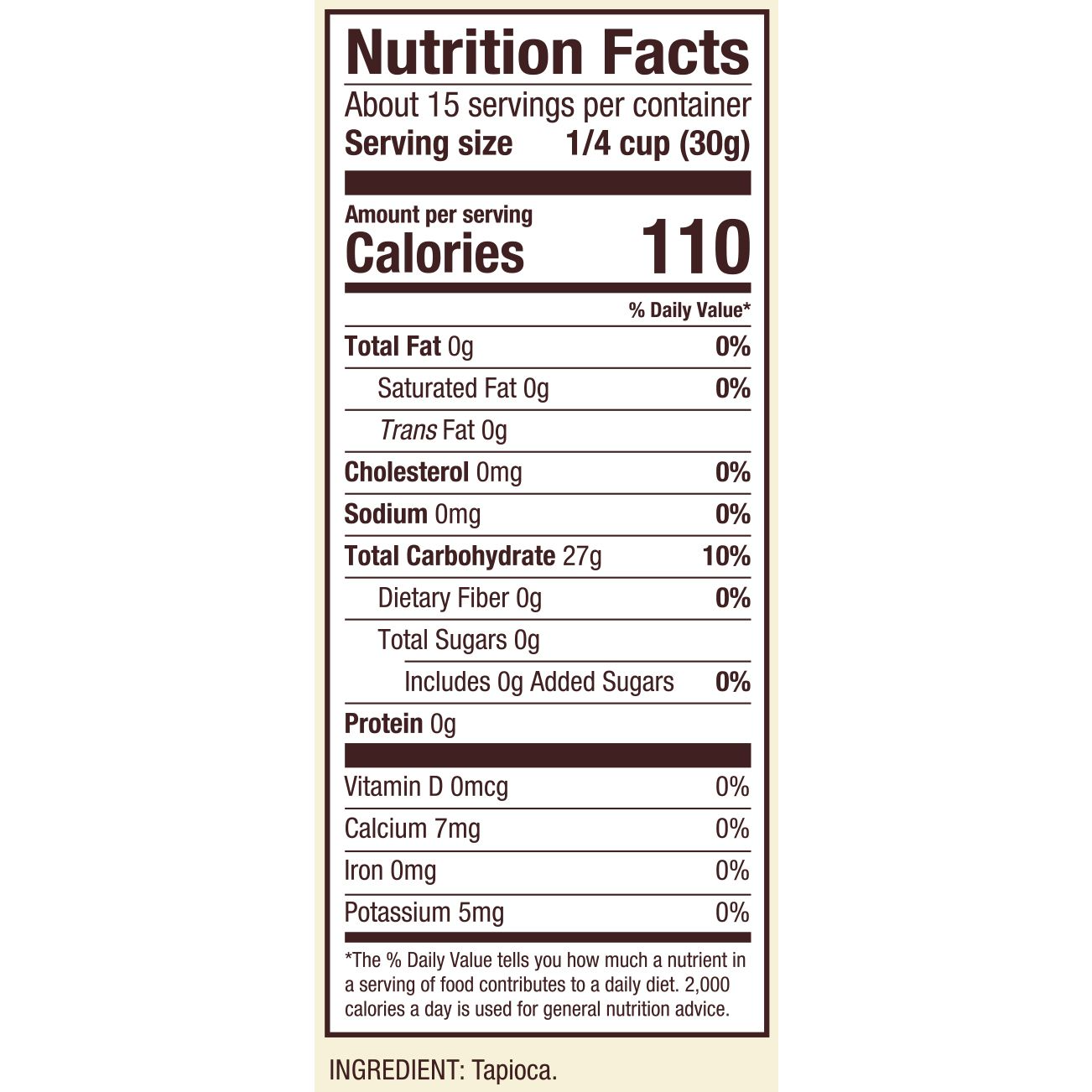 Bob's Red Mill Tapioca Flour 454g