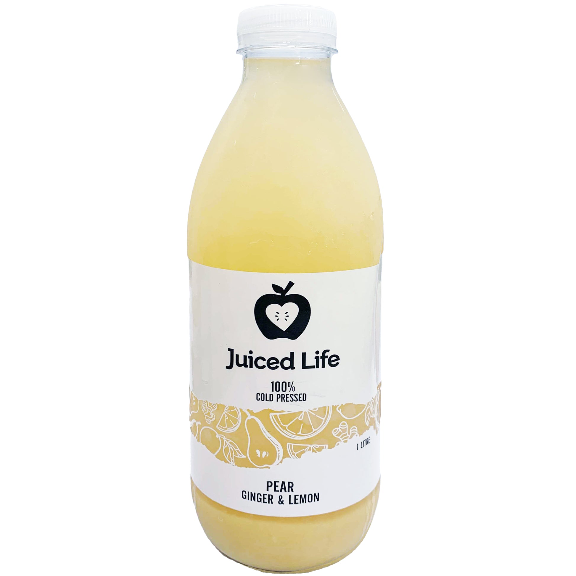 Juiced Life Cold Pressed Pear Ginger and Lemon Juice | Harris Farm Online