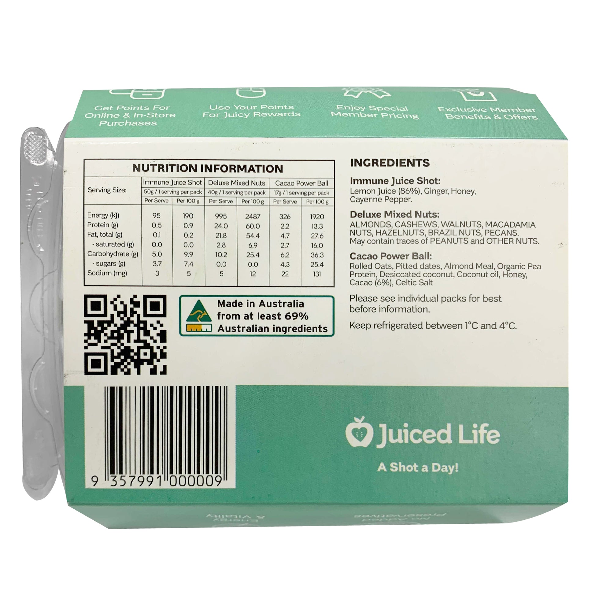 Juiced Life Immune Powerpack | Harris Farm Online