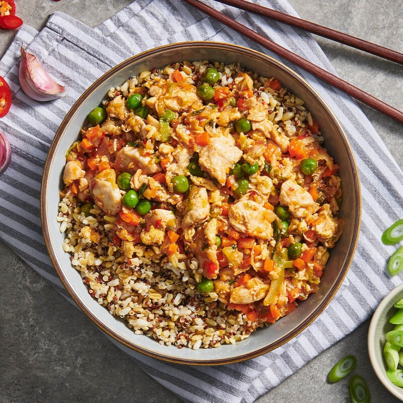 My Muscle Chef Chicken Nasi Goreng With Vegetables and Ancient Grains | Harris Farm Online