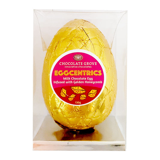 Chocolate Grove Milk Chocolate Honeycomb Egg 130g | Harris Farm Online