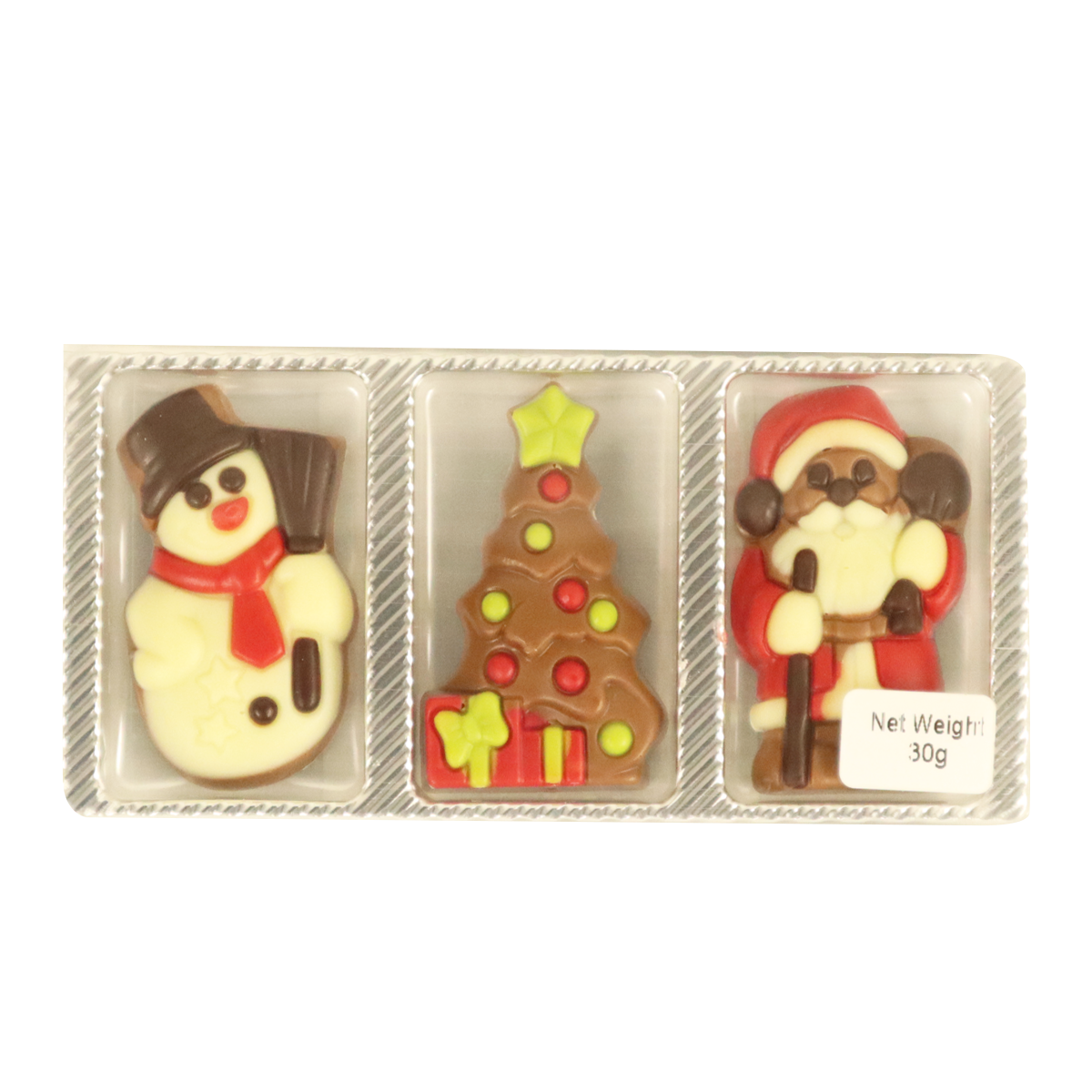 Weibler Milk Chocolate Christmas Figures 30g