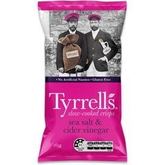 Tyrrells - Potato Chips - Sea Salted & Cider Vinegar | Harris Farm Online