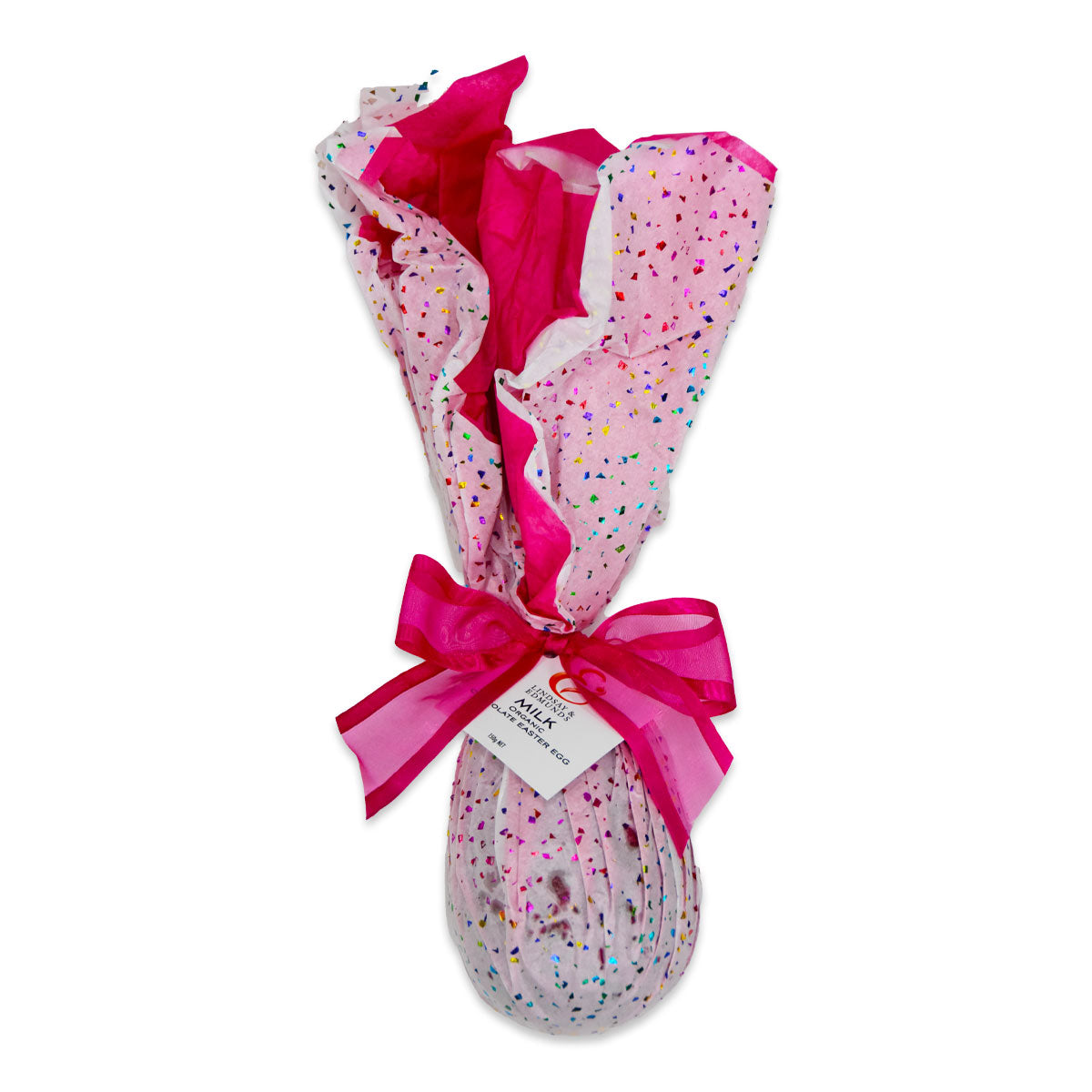 Lindsay and Edmunds Milk Chocolate Wrapped Egg 150g | Harris Farm Online