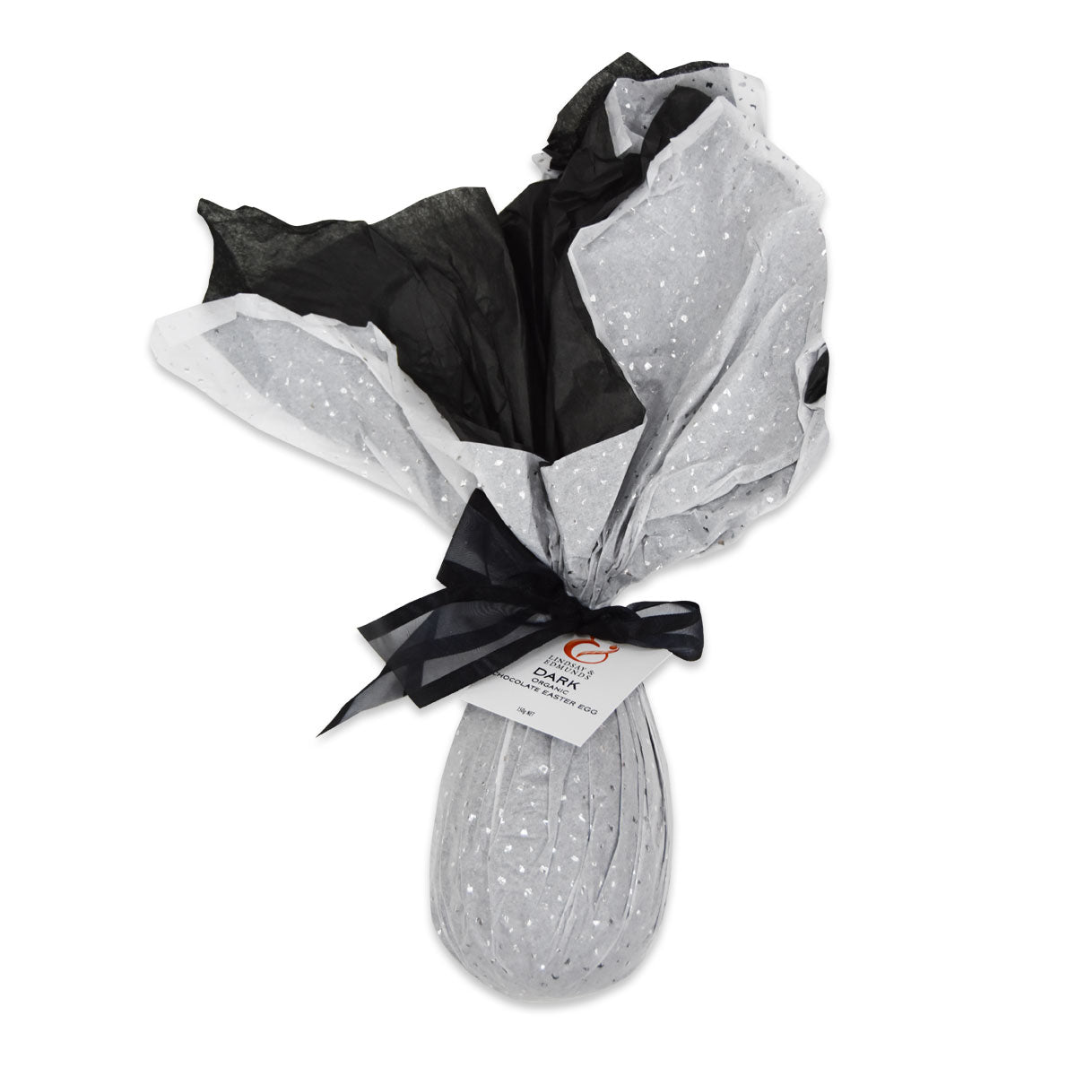 Lindsay and Edmunds Dark Chocolate Wrapped Egg 150g | Harris Farm Online