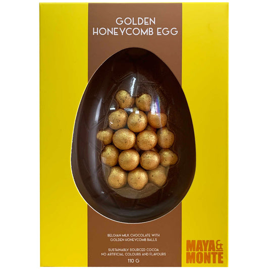 Maya and Monte Golden Honeycomb Egg | Harris Farm Online