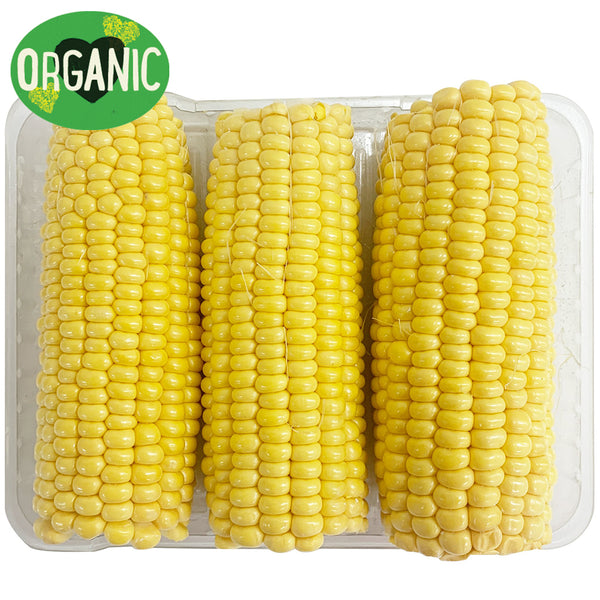 Corn Sweet Organic Prepacked Pack of 2-3