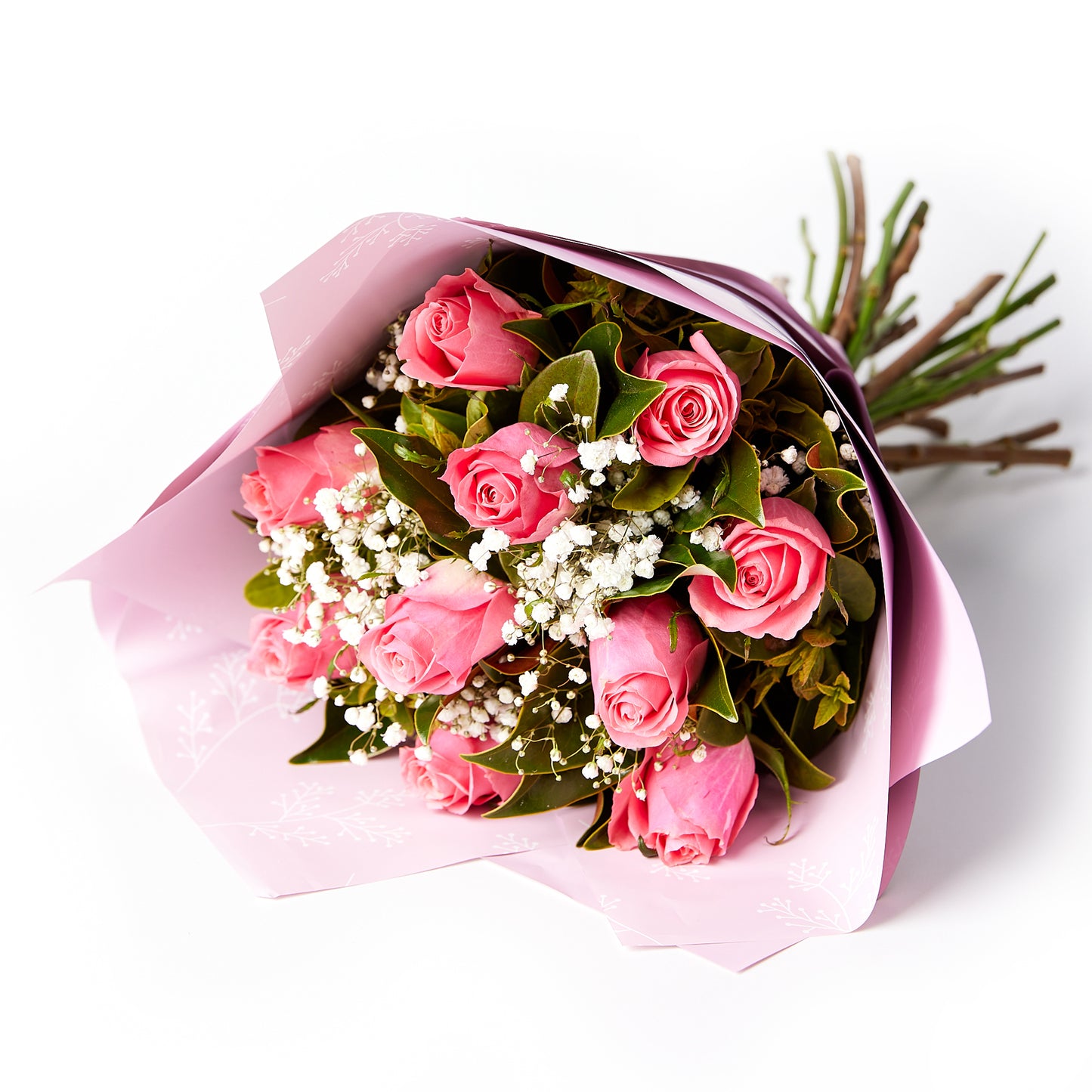 Flowers Roses Light Pink Mix Bouquet | Harris Farm Online